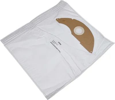 Produktbild von vhbw 5x Staubbeutel kompatibel mit Kärcher NT 22/1 Ap L, NT 22/1 Ap Te L Staubsauger - 45,2cm x 37,1cm Weiß