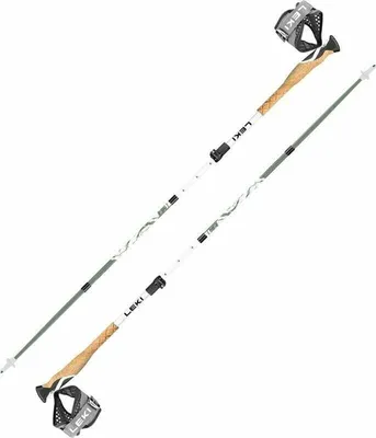 Obrázek produktu pro Leki Cross Trail FX Superlite White/Envy/Black 110 - 130 cm Turistické hole
