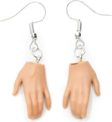 Produktbild von Puppenhände Ohrringe Miniblings Hänger Hand Hände Puppe Finger Puppenhand