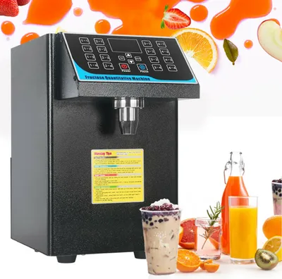 Produktbild von 7,5L dávkovač fruktózy Automatický dávkovač sirupu Bubble Tea Fruktóza Kvantitativní stroj Fruktóza Kvantitativní stroj z nerezové oceli