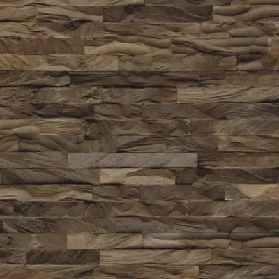 Productafbeelding van INDO rustieke houten wandbekleding, teak, Diamondwood DW1949AB, antiekbruin