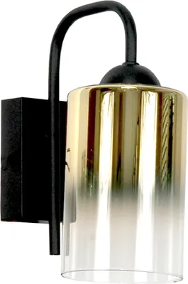Produktbild von Schwarze Wandleuchte, Glaslampe 15-503 Monare