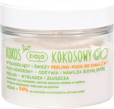 Produktbild von Ziaja Kokosnuss Körperpeeling-Soufflé 2in1, Glättend & Erfrischend, 270 ml