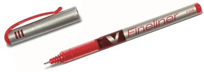 Produktbild von PILOT Faserschreiber V Fineliner rot