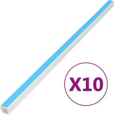 Obrázok produktu pre vidaXL Káblové kanály Samolepiace 25x16 mm 10 m PVC