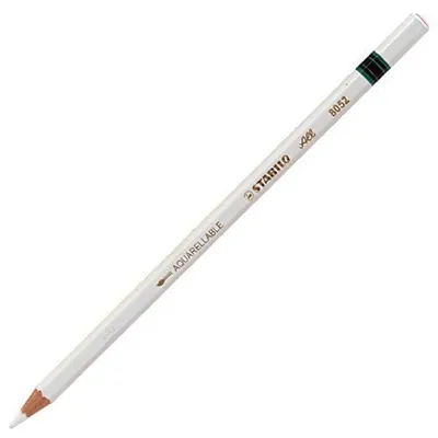 Immagine prodotto di STABILO® 8052 Matita colorata per quasi tutte le superfici - Tutti - Matita singola - bianca