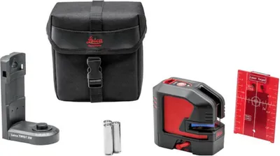 Produktbild von Leica Lino L2, 25 m, 0,2 mm/m, 4°, 80 m, Horizontal/Vertikal, Rot