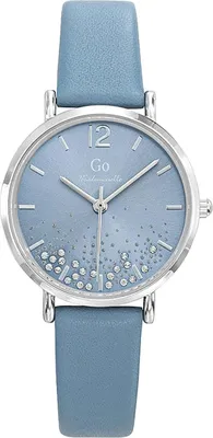 Immagine prodotto di Girl Only orologio da donna con cinturino in pelle Mademoiselle orologio analogico al quarzo blu UGO699457