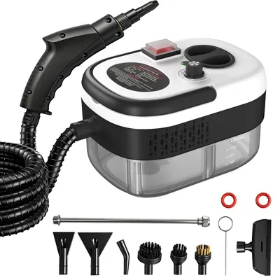 Produktbild von Dampfreiniger 2500W Handdampfreiniger, tragbarer Reiniger, Küchenreiniger geeignet für Böden, Fenster und Küchen.