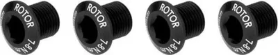 Produktbild von Rotor Inspidermtb & 1x Aerocrown Kettenblattschraubensatz 4 Einheiten Silber  Silber One Size