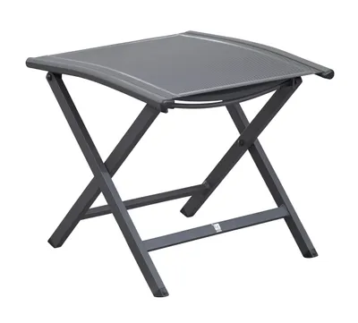 Produktbild von LC Garden »Unicamo« Hocker Textilen anthrazit/anthrazit Fußbank