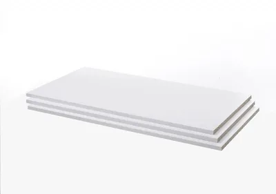 Produktbild von Verona 3 extra Ablagen Breite 89 cm weiß.