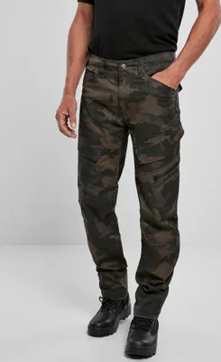 Produktbild von Brandit Adven Slim Fit Pants Herren (Darkcamo) Größe L