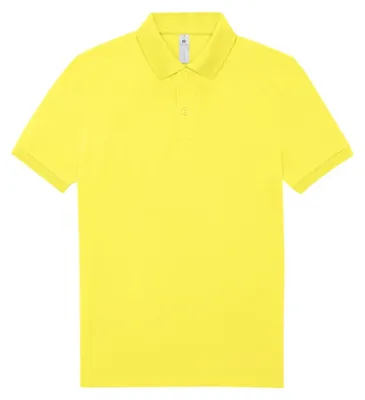 Produktbild von B&C - "My Polo 180" Hemd für Herren LT2378 (3XL) (Solargelb)