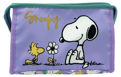 Produktbild von Snoopy Necessaire Kulturtasche Kosmetiktasche mit Griff Reiseetui
