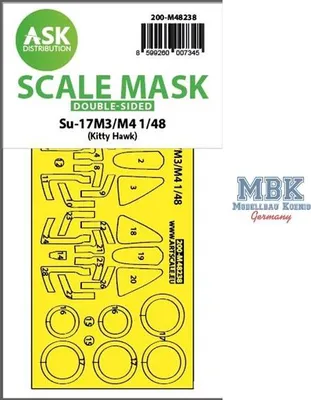 Immagine prodotto di Artscale ASK200-M48238 Maschera a doppia faccia con montaggio rapido Su-17M3/M4