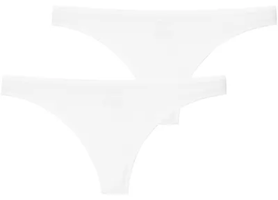 Produktbild von Schiesser Damen String 2-Pack Invisible Lace - weiß - Größe 38