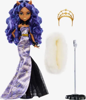Produktbild von Mattel Monster High Sběratelská panenka Howliday Winter Edition Clawdeen Wolf