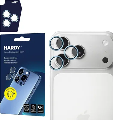 Obrázek produktu pro 3MK 5903108670067, Ochranný kryt objektivu, Průhledná, Apple, iPhone 17 Pro Max, iPhone 17 Pro, 0,4 mm