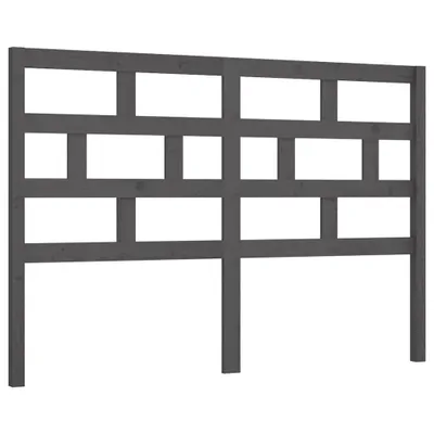 Immagine prodotto di vidaXL Testiera grigia 141x4x100 cm in legno di pino massiccio