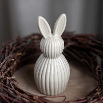 Produktbild von Osterdekoration Hase Mira - greige