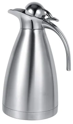 Produktbild von Thermoskan aus Edelstahl - Doppelwandige Vakuum-Isolierung - 1,5L Silber