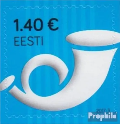 Produktbild von Briefmarken Estland 2017 Mi 850II (kompl.Ausg.) postfrisch Posthorn