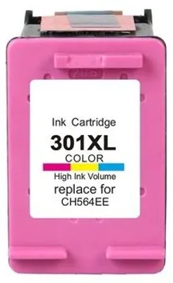 Image de Cartouche d'impression compatible avec HP 301 color XL CH564EE