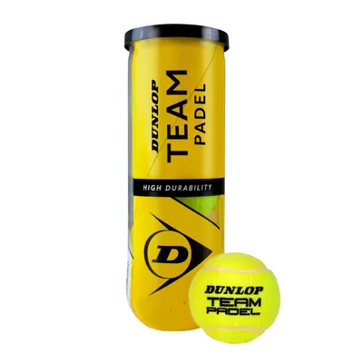 Zdjęcie produktu dla Piłki Dunlop Padel Team - opakowanie 3 szt