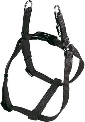 Obrázok produktu pre Postroj pre psov gloria nastaviteľný čierny m 47-71 cm