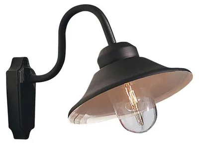 Productafbeelding van Stallamp Vega E27 mat zwart