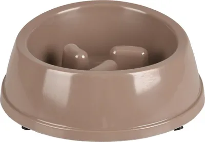 Image de Flamingo Mangeoire Mangi Slowfeeder taupe, capacité : 950 ml