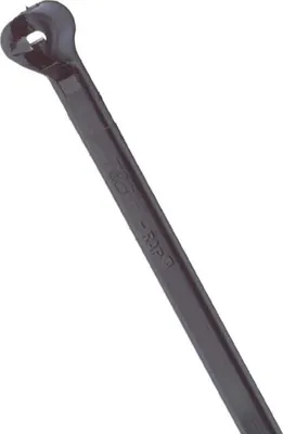Obrázek produktu pro 100 Kus Stahovací páska 3,6x281 UV černá - Kabelová spojka 3,6x284mm černá TY526MXR