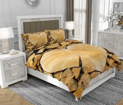 Immagine prodotto di Biancheria da letto 140x200 cm + 2x70x80 cm, set 3 pezzi, 100% cotone, cerniera, multicolore - SOVIO | So.0157