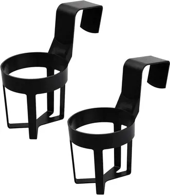Produktbild von Autobekercuphalter schwarz 2er Set