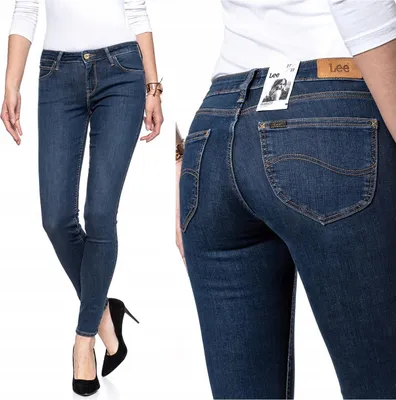 Immagine prodotto di LEE, Jeans da donna, Skinny fit, SCARLETT, W24 L31, Blau, Jeans, baggyjeans, buggy
