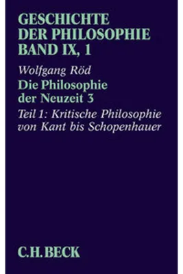Produktbild von Geschichte d. Philosophie, 9, 1