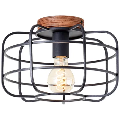 Produktbild von BRILLIANT Deckenleuchte 30cm Gwen braun IP20 E27 40 Watt g. f. Normallampe