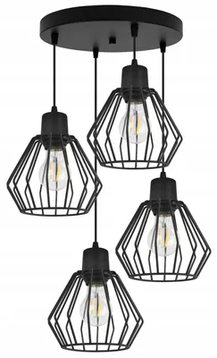 Produktbild von Hängelampe, Deckenleuchter, Drahtschirm, LED