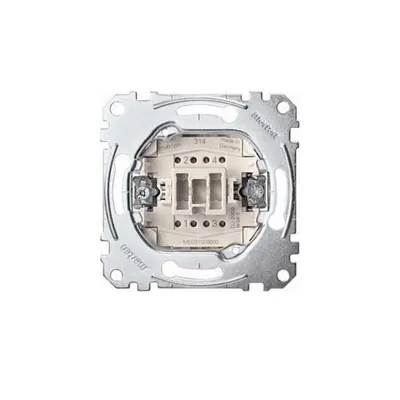 Image de Merten MEG3112-0000 Inserts Insert Interrupteur 2 pôles