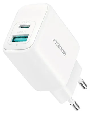 Produktbild von Joyroom JR-TCF21 Dual-Port (A+C) Netzteil (weiß)