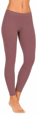 Image de Leggings en coton haut de gamme pour femme, leggings basiques, rose - taille S