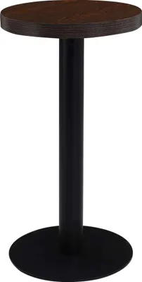 Produktbild von The Living Store Bistrotisch Dunkelbraun 40 cm MDF