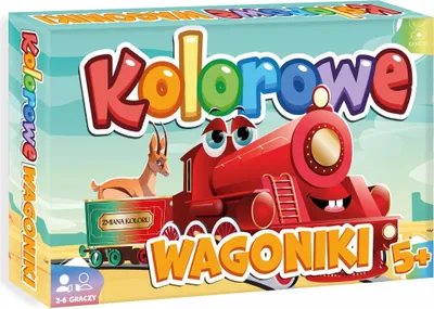 Produktbild von Das Spiel „Bunte Waggons“