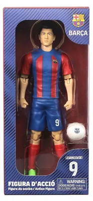 Immagine prodotto di Robert Lewandowski – figurina da 20 cm (Barcellona)