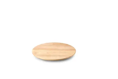 Produktbild von Continenta Drehplatte, Drehteller, Servierplatte, Käseplatte, Gummibaumholz, Ø 30 cm, 3012