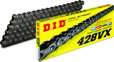 Zdjęcie produktu dla Łańcuch X-ring DID428VX/140C Łańcuch otwarty z zamkiem zatrzaskowym (FJ)