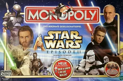 Produktbild von Monopoly Star Wars Episode II - Hasbro / Parker 2002