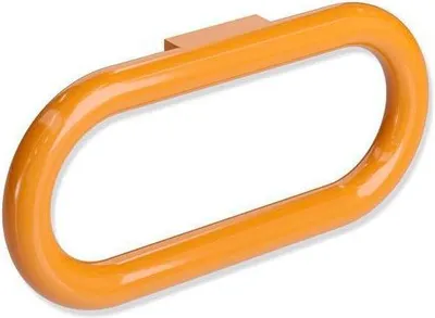 Produktbild von Handtuchring Serie 477 schwenkbar, d= 28 mm orange