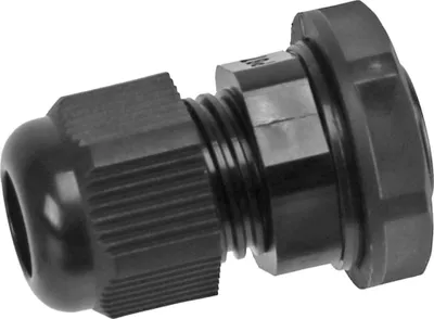 Image de KSS Presse-étoupe, PG-7, noir, IP68, 3 à 6,5